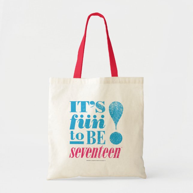 Bolso De Tela Diversión 2 B 17-Aqua (Frente)