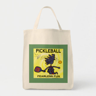 Bolso De Tela Diversión audaz de Pickleball