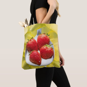 Bolso De Tela Diversión con amarillo