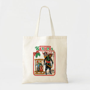 Bolso De Tela Diversión con Krampus