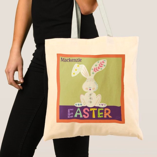 Bolso De Tela Diversión de la inespiritualidad del conejo de Pas (Subido por el creador)