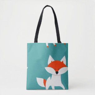 Bolso De Tela Diversión diaria, tote de zorro
