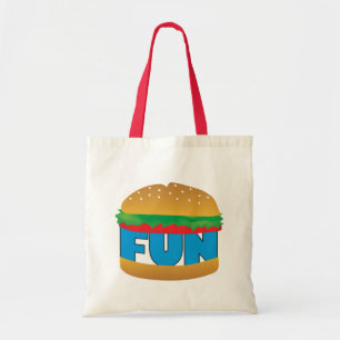 Bolso De Tela Diversión en un tote del bollo