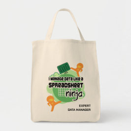 Bolso De Tela Diversión Gestor de datos personalizado SPREADSHEE
