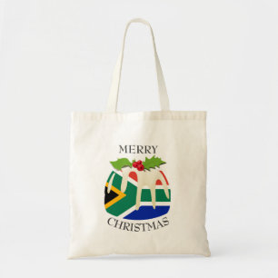 Bolso De Tela Diversión Navidades Pudding con BANDERA DE SUD