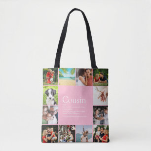 Bolso De Tela Diversión Rosa Femenina Moderna para 12 Fotos Defi