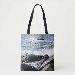 Bolso De Tela Diversión vertida de verano espera en un
