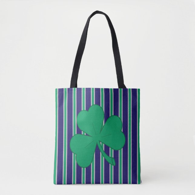 Bolso De Tela Diversión y fantasía Shamrock (Anverso)