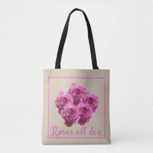 Bolso De Tela Diversos dichos sobre rosas y amor