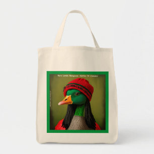 Bolso De Tela Divertida Adorable Reggae Canadá Jamaicano Ganso