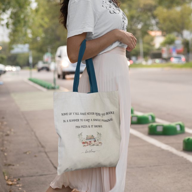 Bolso De Tela Divertida lectura veraniega | Libro de monografías (Subido por el creador)