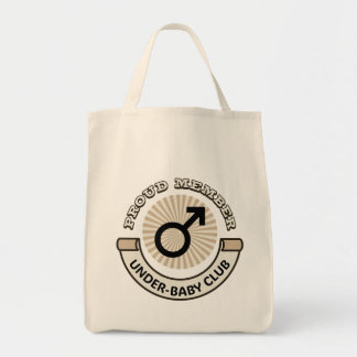 Bolso De Tela Divertida "Orgulloso Miembro del Club Debajo-del-B