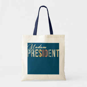Bolso De Tela Divertida Señora Presidenta Mamá Esposa Jefe Femin