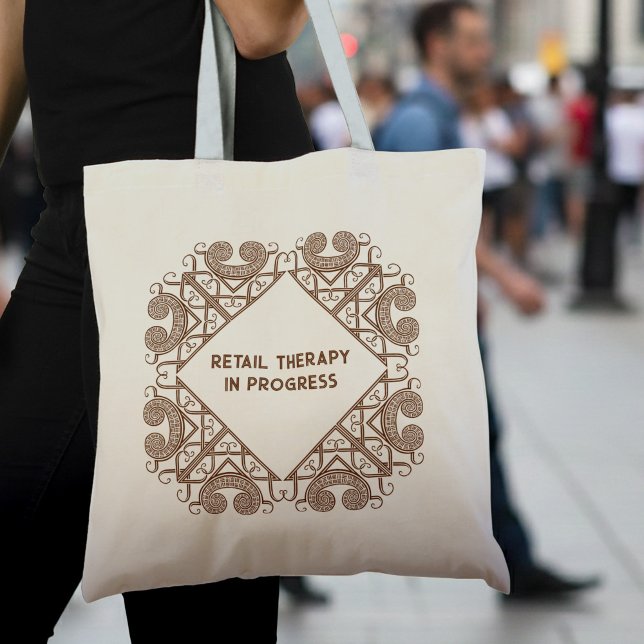 Bolso De Tela Divertida Terapia Minorista En Curso Tribal Celta (Subido por el creador)