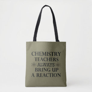 Bolso De Tela Divertidas citas de profesores de química