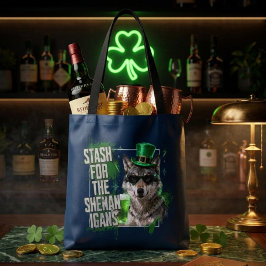 Bolso De Tela Divertido Almacén del Día de San Patricio para Tra