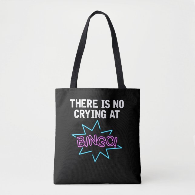 Bolso De Tela Divertido Bingo Amante del Juego de Apuestas (Anverso)