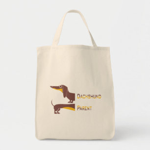 Bolso De Tela Divertido dachshund lindo para padres de perros la