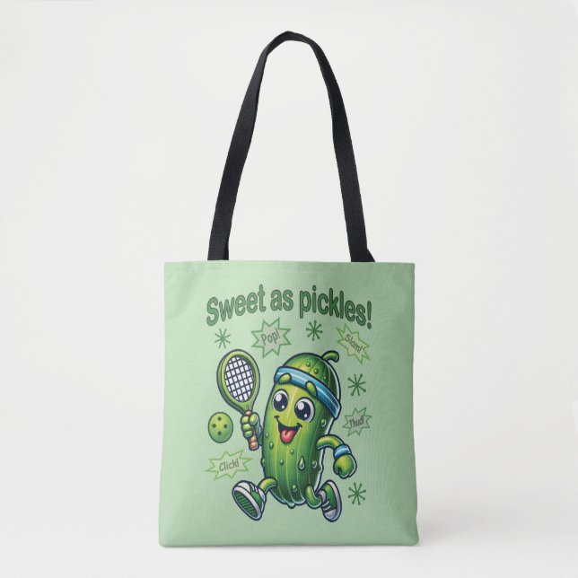 Bolso De Tela Divertido dulce dulce como bolas de picante (Anverso)