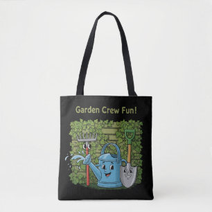 Bolso De Tela Divertido equipo de jardín lindo! Herramientas de