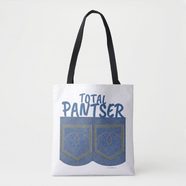 Bolso De Tela Divertido eslogan del método de escritura Pantser (Anverso)