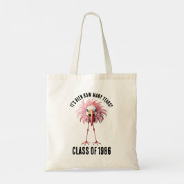 Bolso De Tela Divertido Flamingo Personalizado Reunión de Clase 