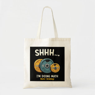 Bolso De Tela  Divertido haciendo matemáticas Entrenamiento de l