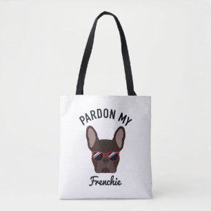 Bolso De Tela Divertido indulto mi Bulldog francés Frenchie Brow