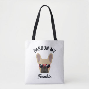 Bolso De Tela Divertido indulto mi Bulldog francés Frenchie Ligh