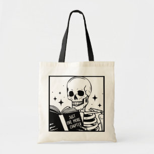Bolso De Tela Divertido Libro de Un Capítulo Más Esqueleto Bibli