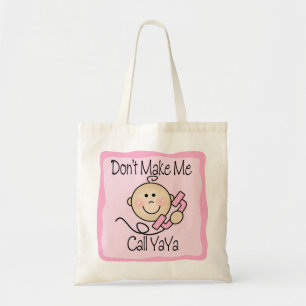 Bolso De Tela Divertido no me haga la llamada YaYa