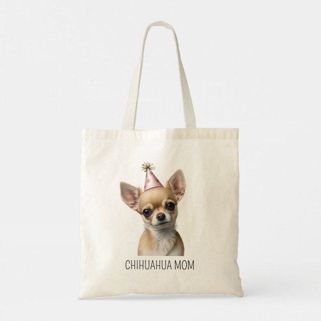 Bolso De Tela Divertido nombre de diseno de Chihuahua y Tote de Zazzle.es