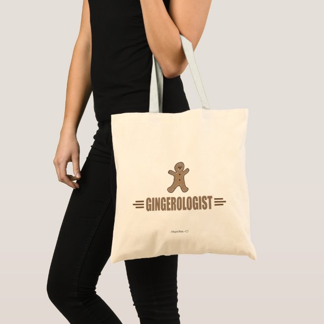 Bolso De Tela Divertido pan de jengibre (Anverso (producto))
