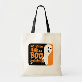 Bolso De Tela Divertido personaje fantasma de Halloween sea cual