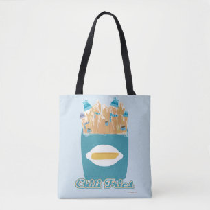 Bolso De Tela Divertido Personalizado de comida chili Fries Sill
