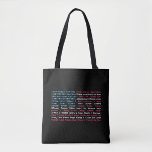 Bolso De Tela Divertido presidente de Estados Unidos en la lista