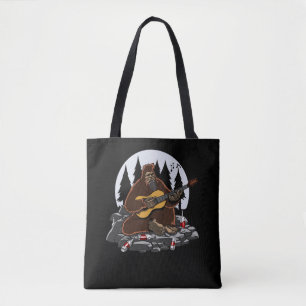 Bolso De Tela Divertido senderismo en la montaña Bigfoot Mountai
