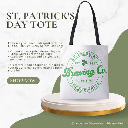 Bolso De Tela Divertido St. Patrick's Lucky Spirits Tote Bag