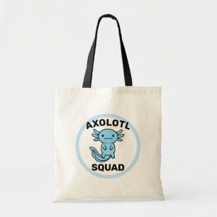 Bolso De Tela Divertido y lindo escuadrón de Ajolotes personaliz