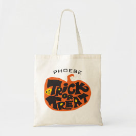 Bolso De Tela Diviértete Calabaza Juguetona Halloween