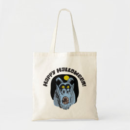 Bolso De Tela Diviértete con el Monstruo Espeluznante de Hallowe