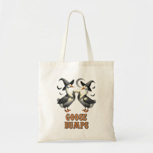 Bolso De Tela Diviértete con Gansos en Halloween Vintage
