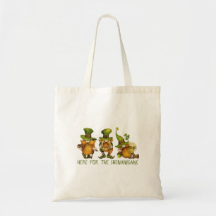 Bolso De Tela Diviértete con las travesuras de los gnomos irland