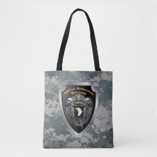 Bolso De Tela División Aerotransportada 101 Mighty