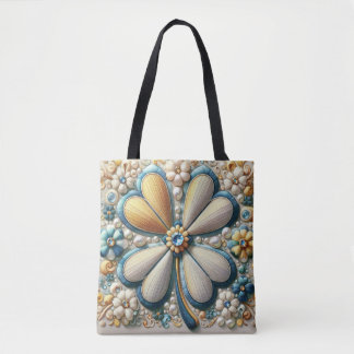 Bolso De Tela diy diamante cloverleaf