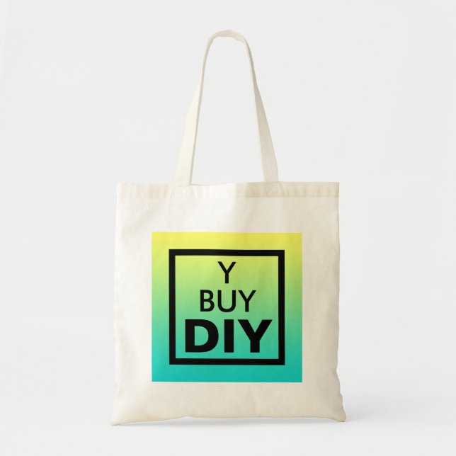 Bolso De Tela DIY, hazlo tú mismo (Frente)