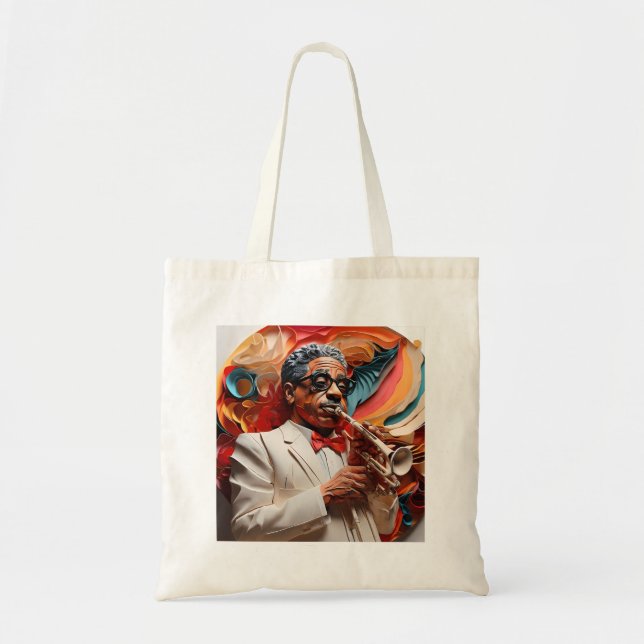 Bolso De Tela Dizzy Gillespie (Frente)