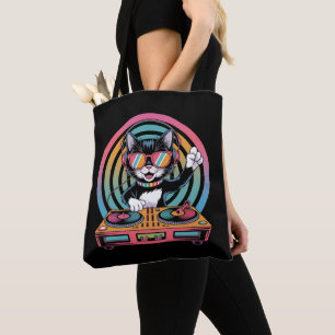 Bolso De Tela DJ Gato Genial