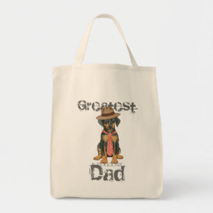 Bolso De Tela Doberman Dad