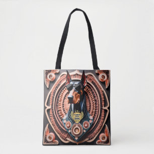 Bolso De Tela Doberman, Mascota, Canina de Compañía,